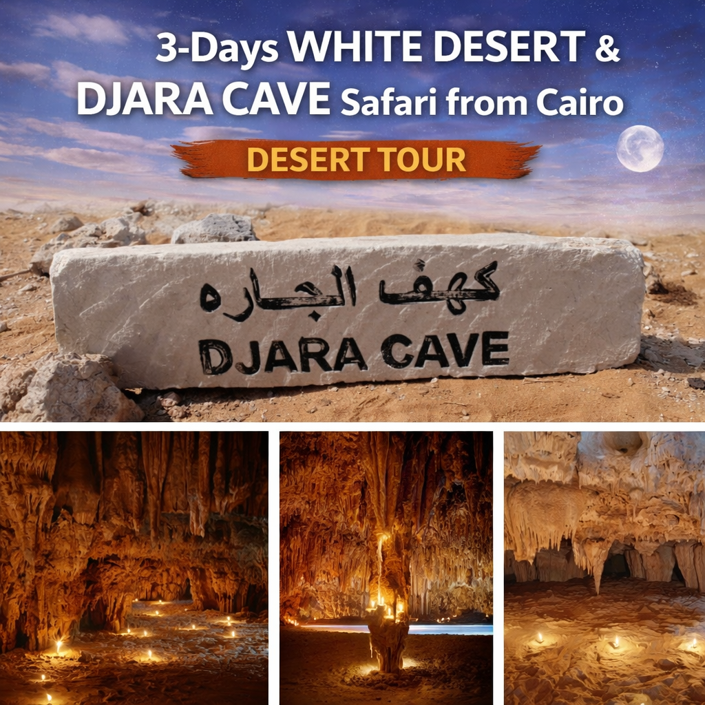 3 Days White Desert & Djara Cave Safari