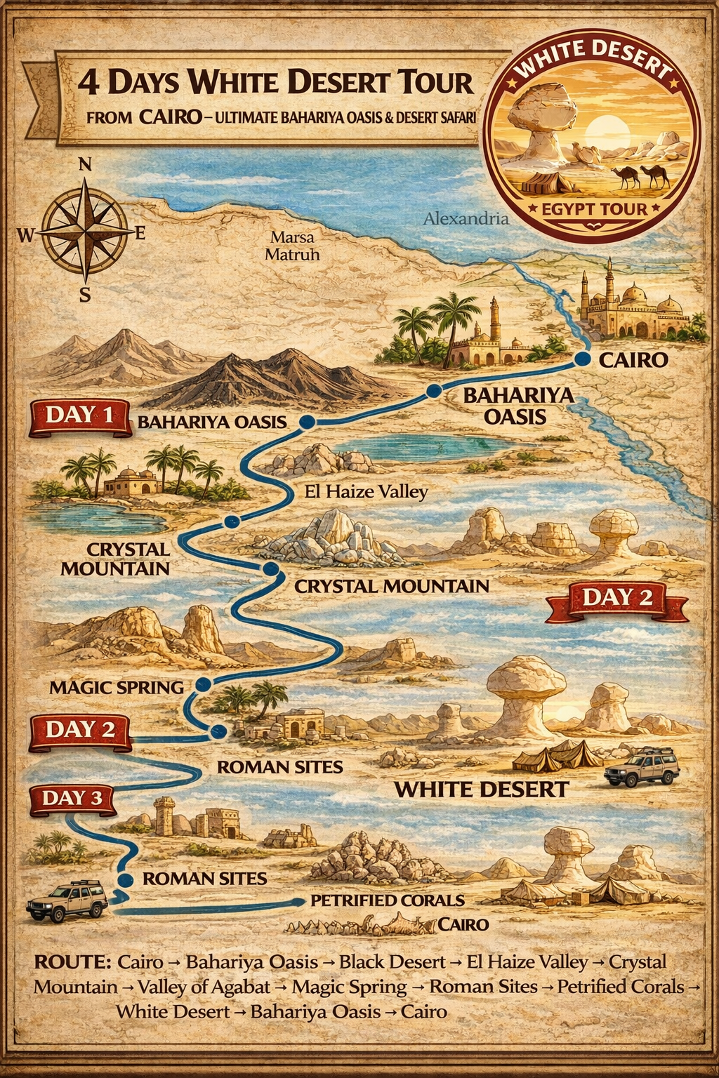 Tour Route Map