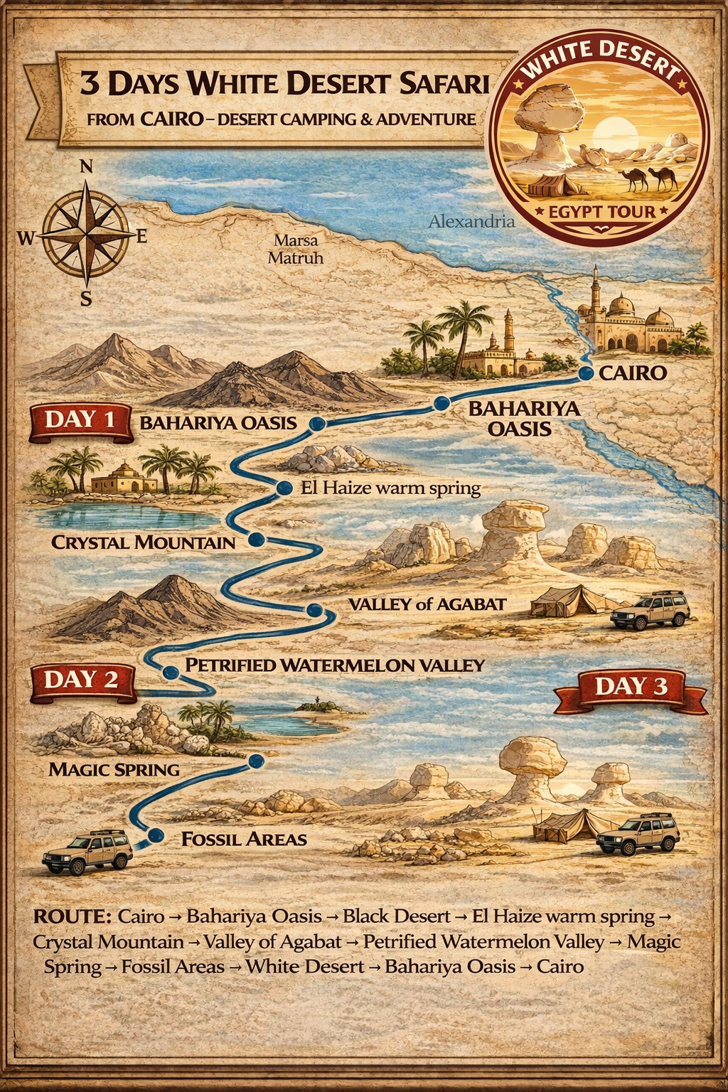 Tour Route Map