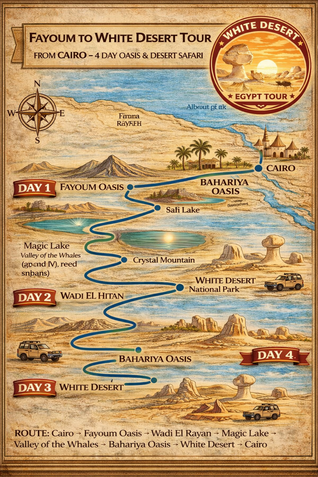 Tour Route Map