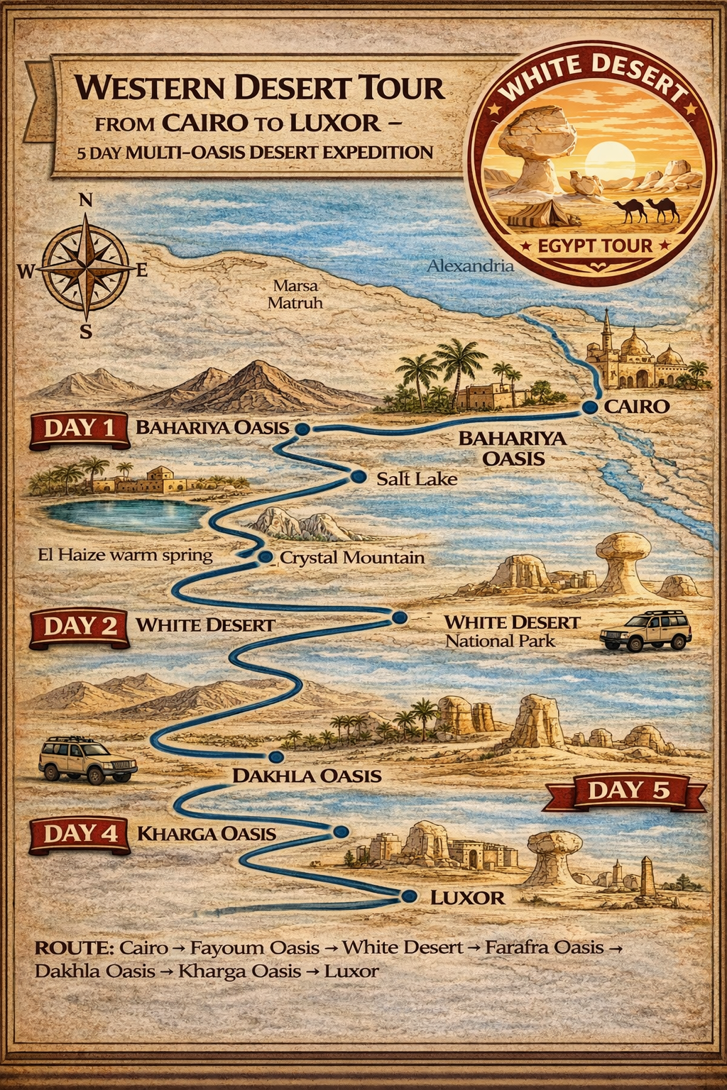 Tour Route Map