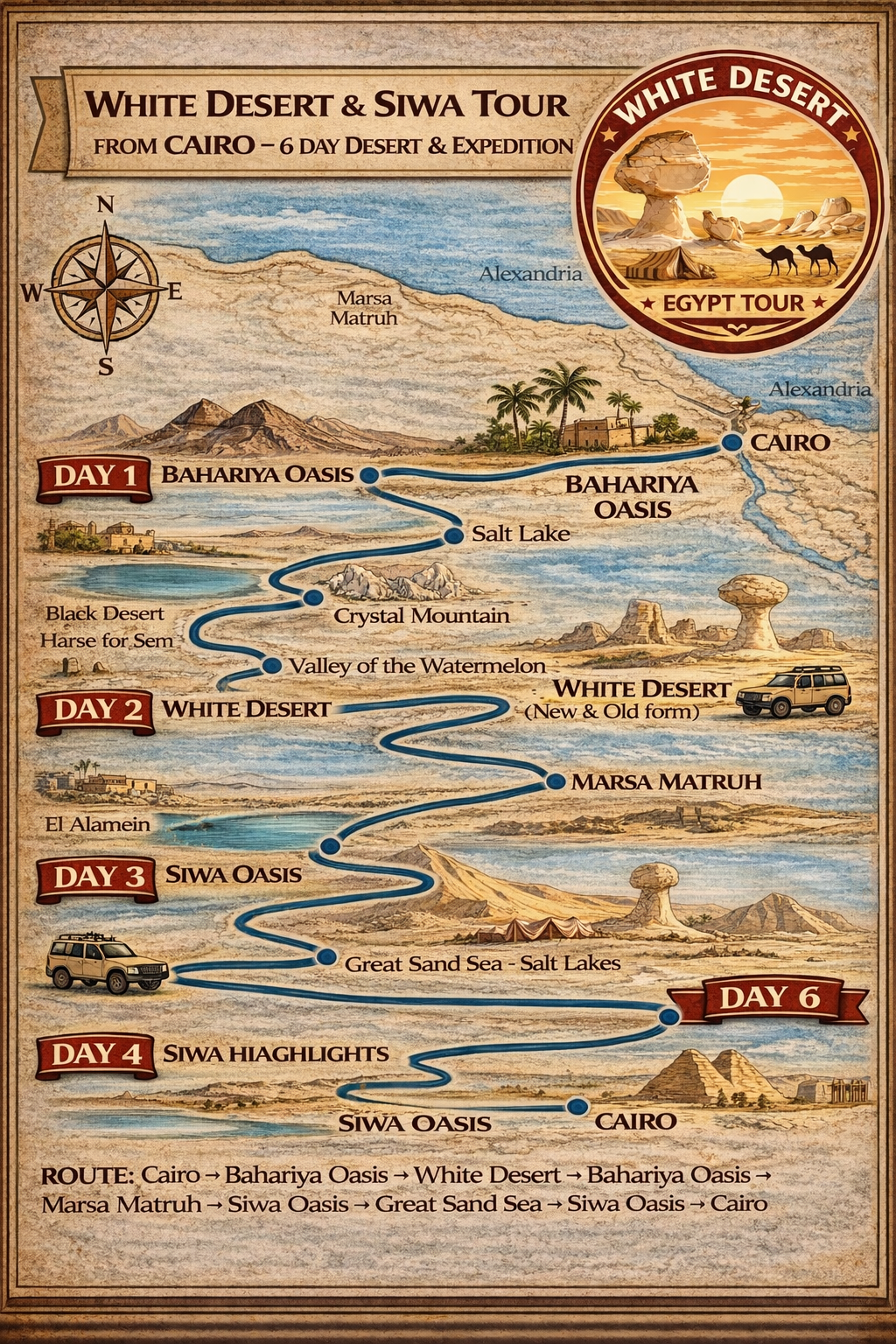 Tour Route Map