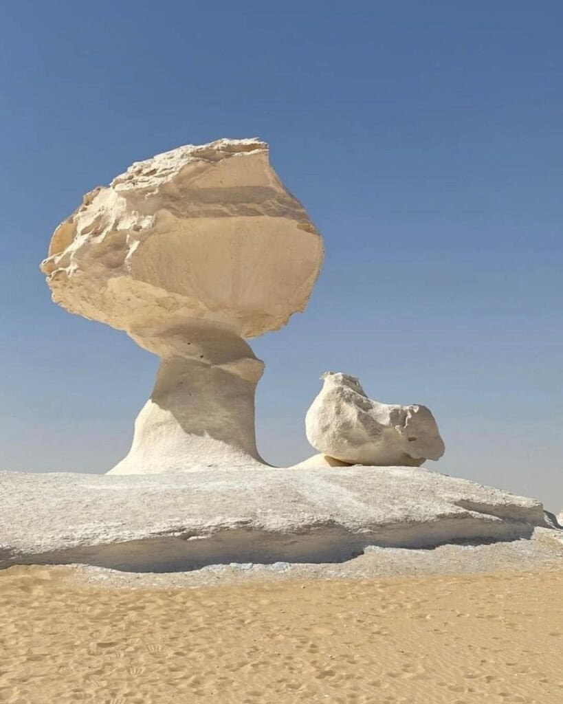 White Desert Egypt Geology: How the Chalk Rock Formations Were Created