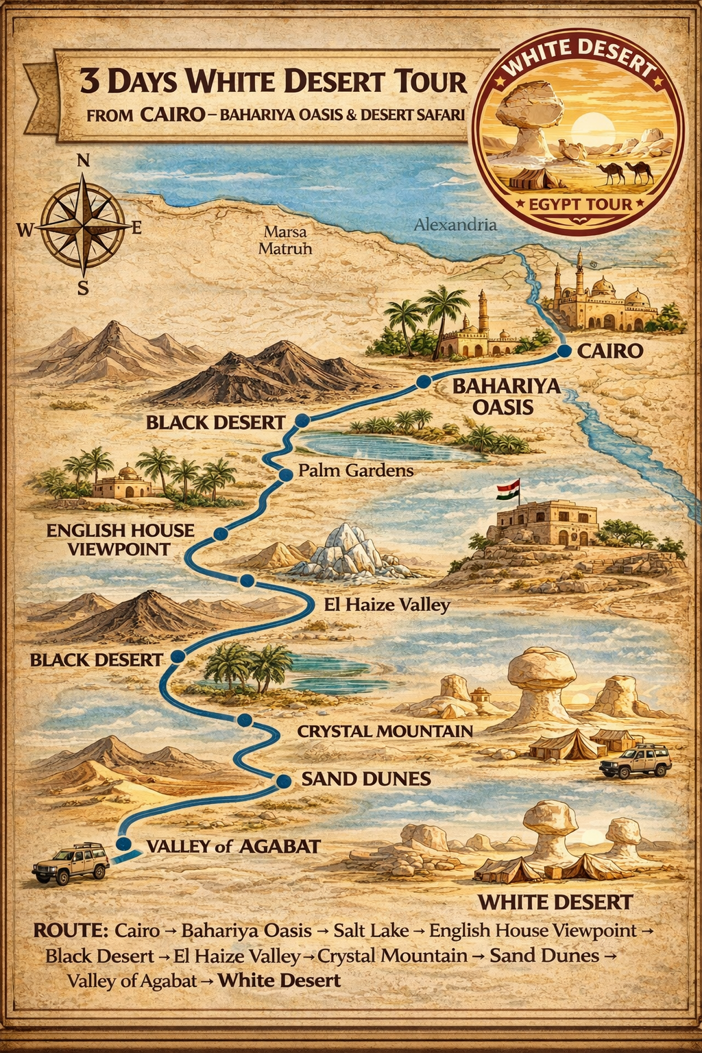 Tour Route Map