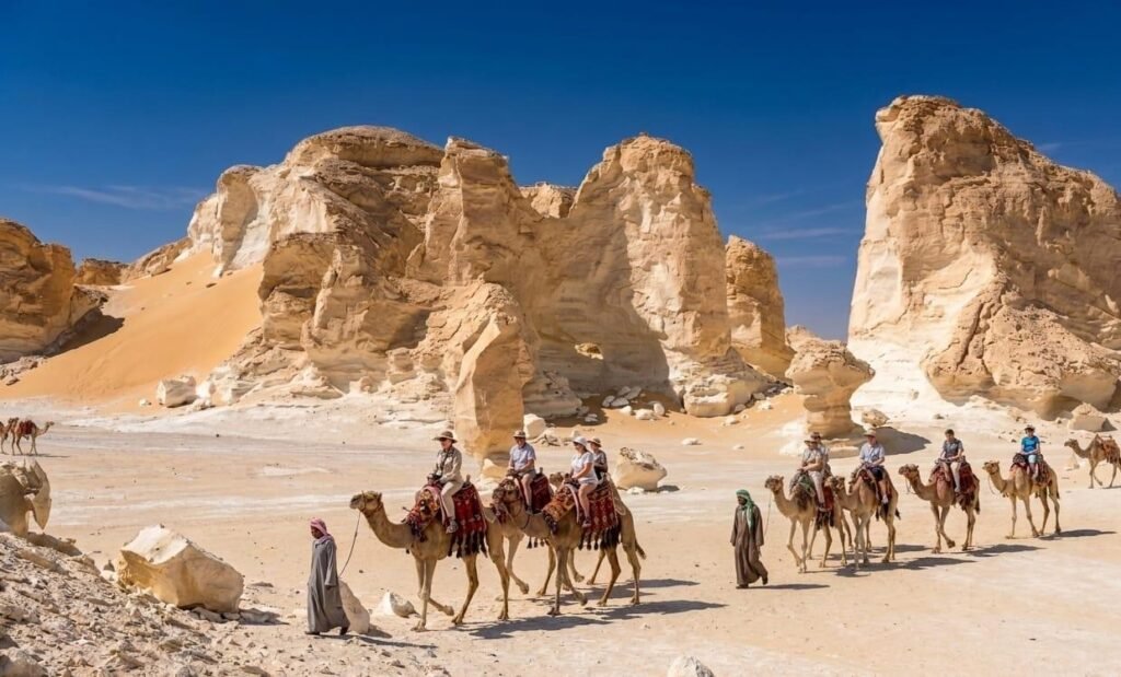 5-Night Camel Safari in the White Desert: 6-Day Egypt Desert Adventure